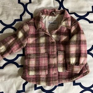 18-24 Month Plaid Shacket